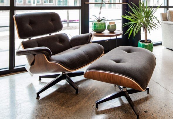 Eames Lounge Chairs now sell for $5,000 and up. 